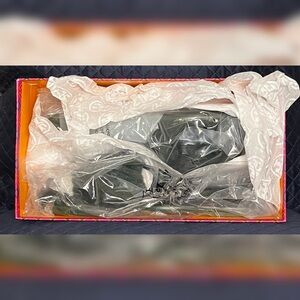 Tory Burch Hunter Green Trimmed In Gold